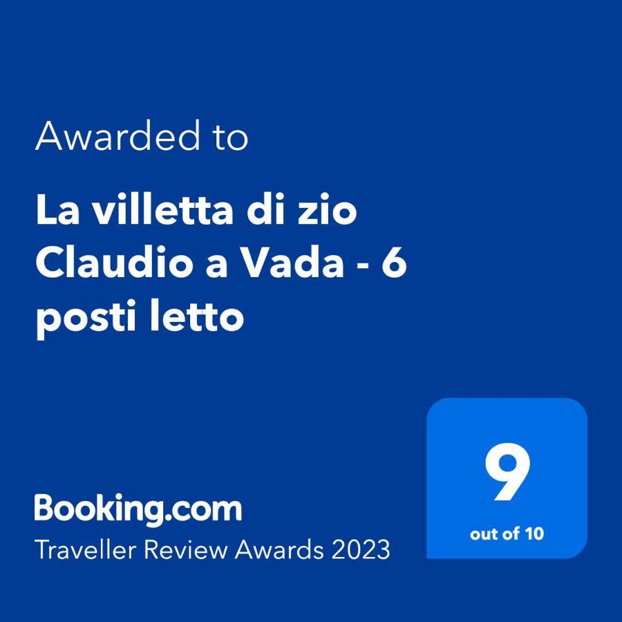 La Villetta Di Zio Claudio A Vada - 6 Posti Letto Exterior foto